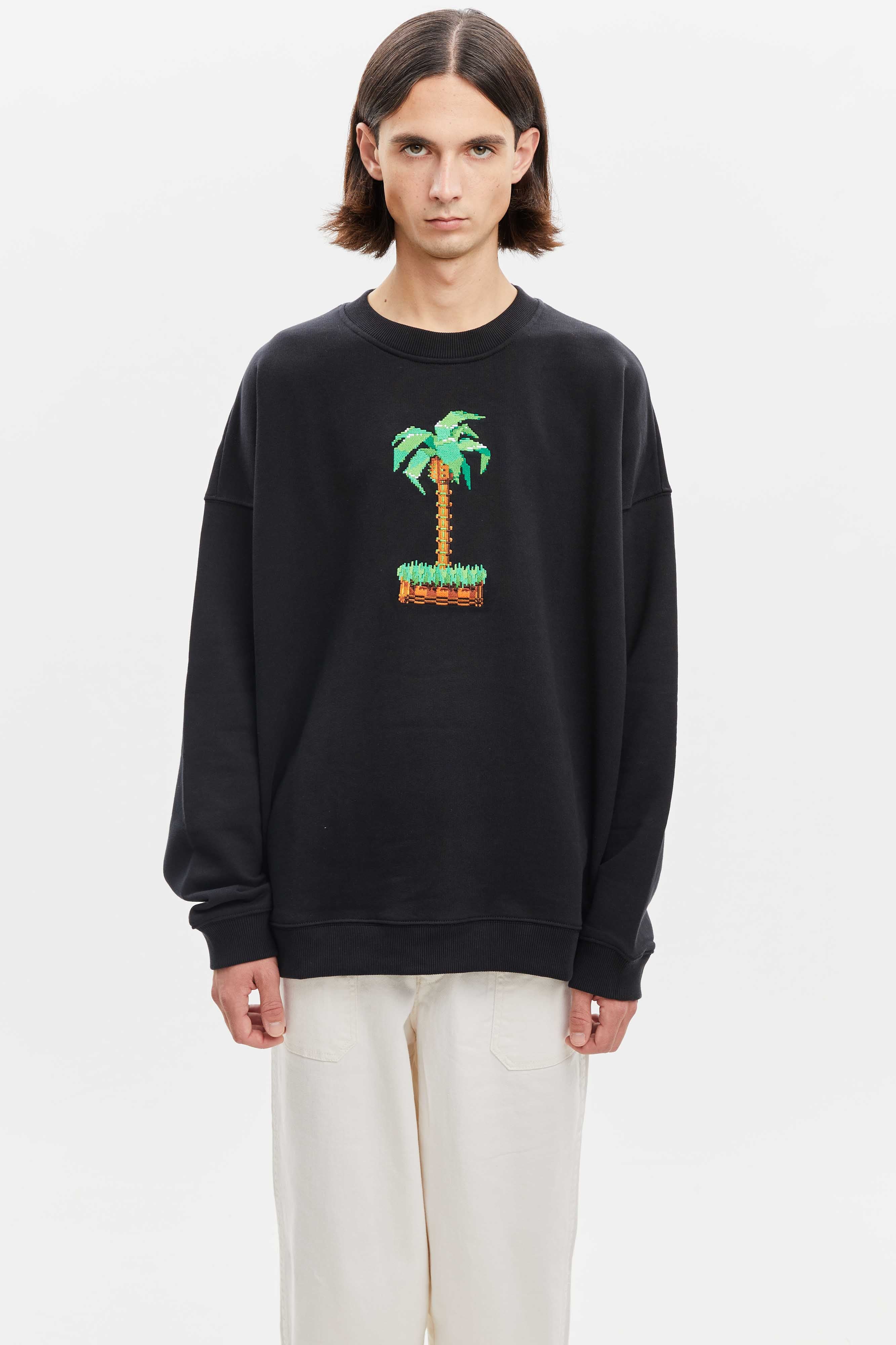 Lonely Palm Tree Sweat-shirt - BRICKTOWN x SONIC THE HEDGEHOG